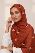 Embroidered Lawn Hijab