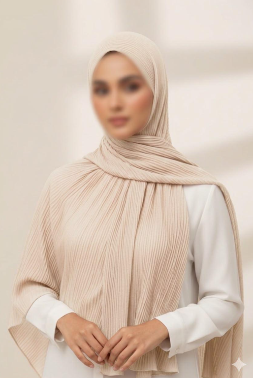Crinkle Lawn Hijab