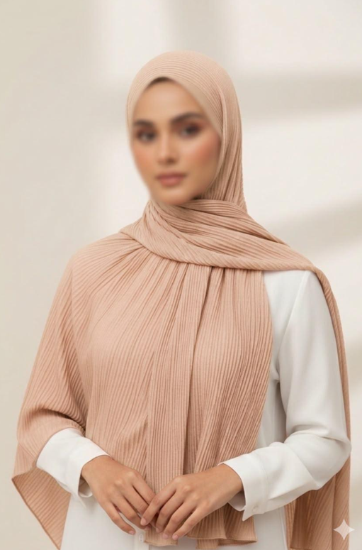 Crinkle Lawn Hijab