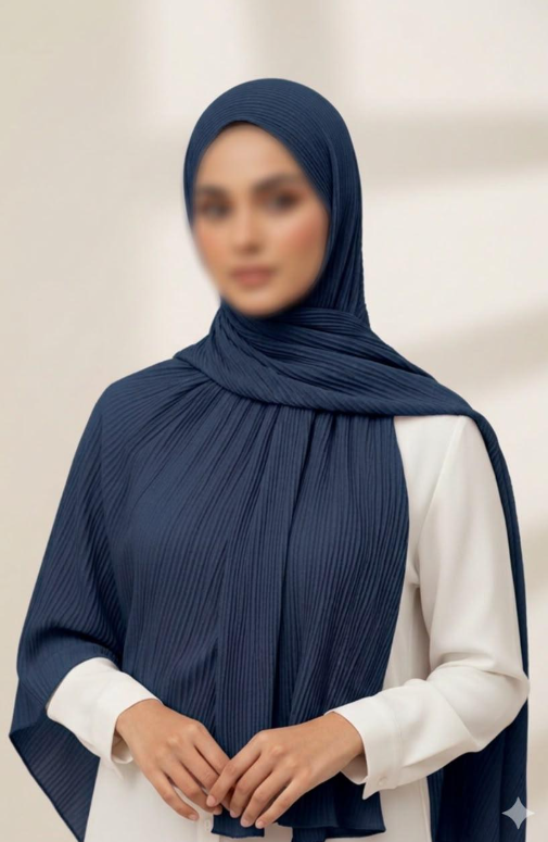 Crinkle Lawn Hijab