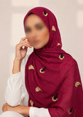 Embroidered Lawn Hijab