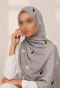 Embroidered Lawn Hijab