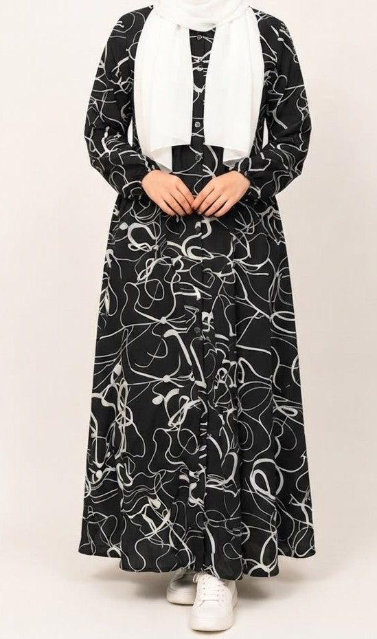 Printed Dress